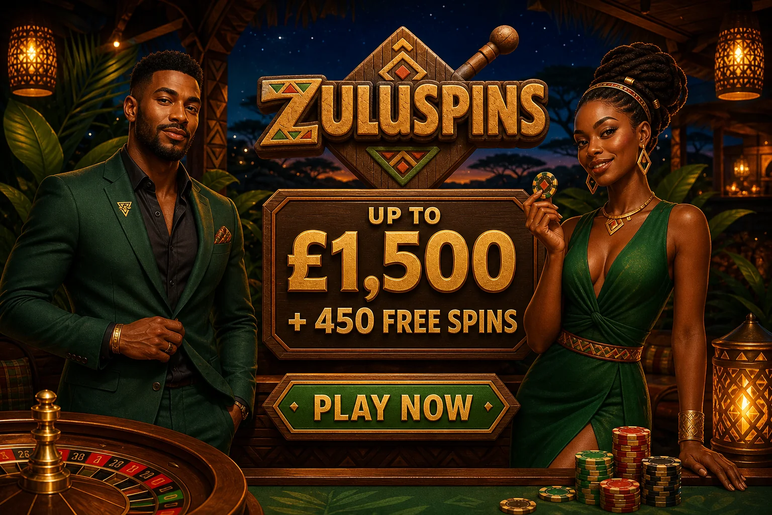Zuluspins casino promotion